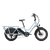 Right side view of a Metallic Blue RadWagon 5 electric cargo bike