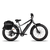 Fremont Pannier on the rear rack of a RadRover electric fat tire bike
