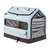 Rad Trailer pet insert, a doghouse-shaped product with mesh closures.