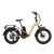 Right side view of a RadExpand 5 Plus electric folding bike in stone tan