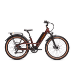 Right side view of a Radster Trail electric commuter bike, size regular in copper red