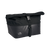 3/4 view close-up of the Small Basket Roll Top Liner. The bag is rolled up and fastened with its buckle.