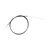 Detail view of a Brake Cable Kit containing a brake cable, housing, and crimp end