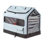 Rad Trailer pet insert, a doghouse-shaped product with mesh closures.